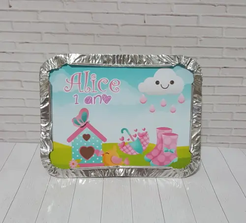 Arquivo de Corte Digital Chuva de Amor Menino Luxo