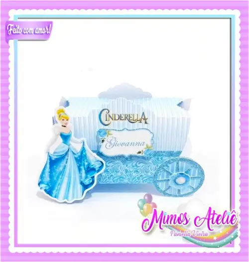 Arquivo de Corte Digital Cinderella