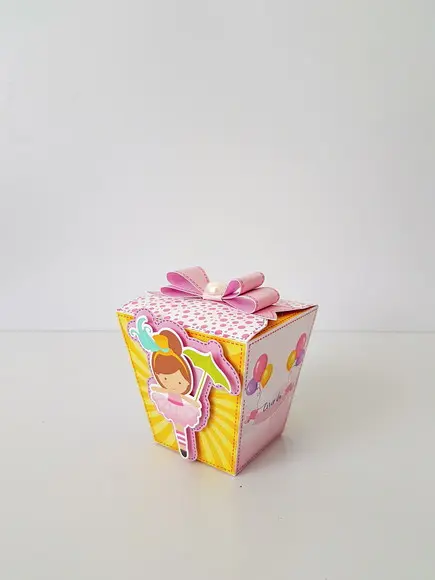 Arquivo de Corte Digital Circo Menina Luxo