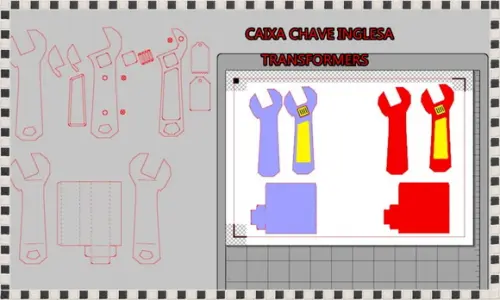 Arquivo de Corte Digital Festa Transformers
