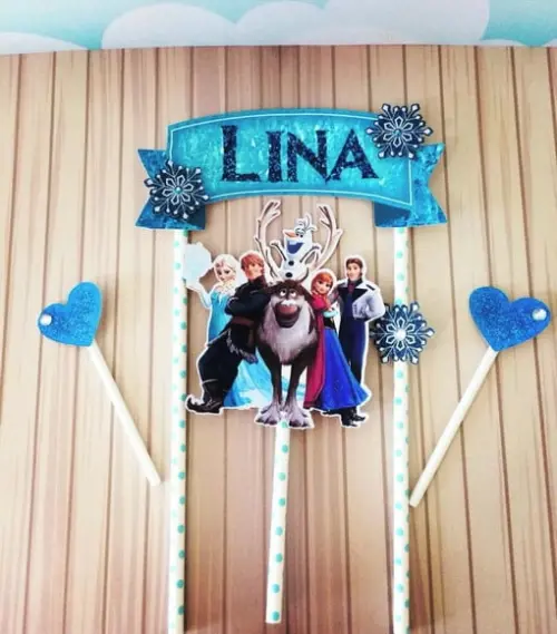 Arquivo de Corte Digital Frozen Luxo