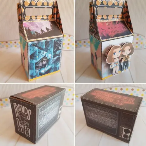 Arquivo de Corte Digital Silhouette Festa Stranger Things