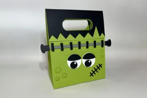 Arquivo de Corte Digital Silhouette Halloween Frankstein