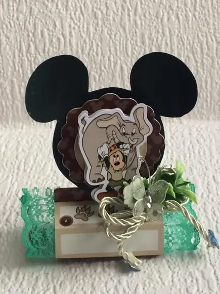 Arquivo de Corte Digital Silhouette Mickey Safari Luxo