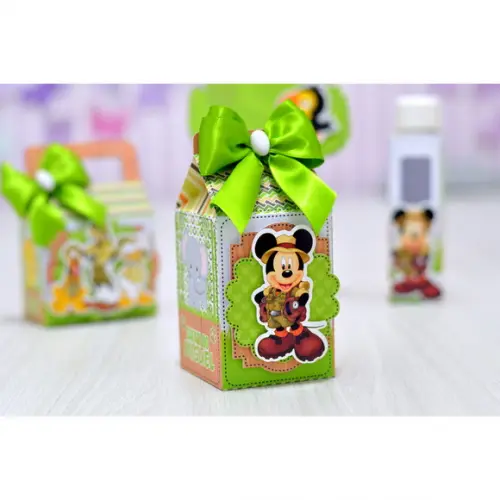 Arquivo de Corte Digital Silhouette Mickey Safari Luxo