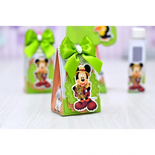 Arquivo de Corte Digital Silhouette Mickey Safari Luxo
