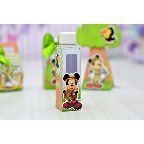 Arquivo de Corte Digital Silhouette Mickey Safari Luxo