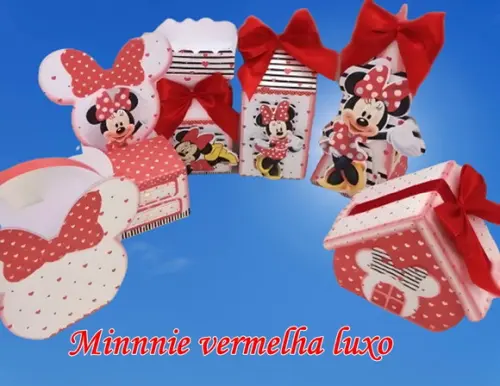 Arquivo de Corte Digital Silhouette Minnie