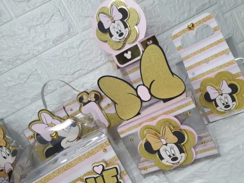 Arquivo de Corte Digital Silhouette Minnie Luxo