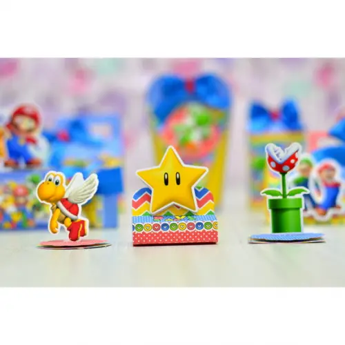 Arquivo de Corte Digital Silhouette Super Mario Luxo