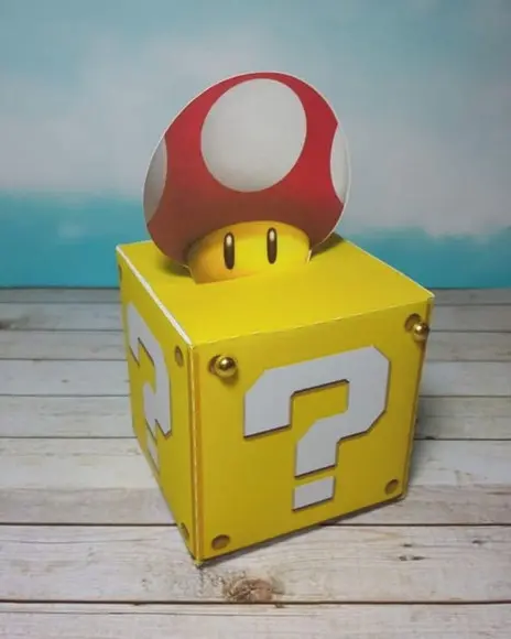 Arquivo de Corte Digital Silhouette Super Mario Luxo