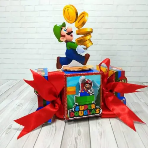 Arquivo de Corte Digital Silhouette Super Mario Luxo