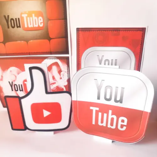 Arquivo de Corte Digital Silhouette Youtube