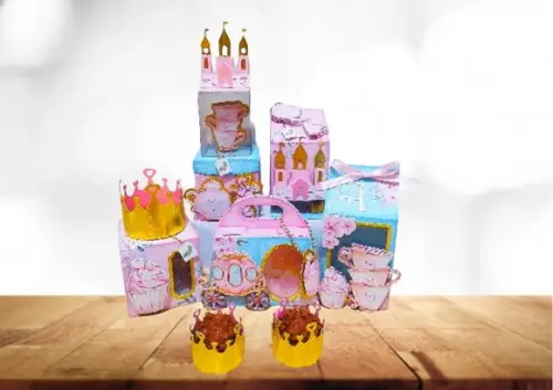 Arquivo de Corte Digital Studio Chá das Princesas