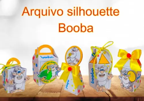 Arquivo de Corte Digital Studio e pdf Booba