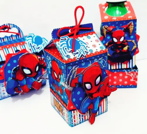 Arquivo de Corte Digital Studio e pdf Homem Aranha Cute
