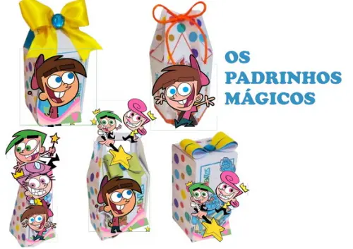 Arquivo de Corte Digital Studio os Padrinhos Mágicos