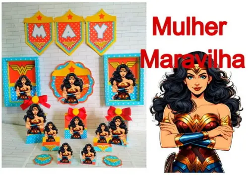 Arquivo de Corte Digital Studio Mulher Maravilha 2024