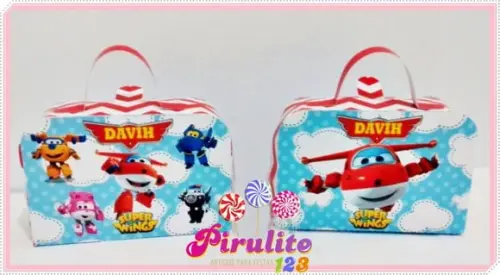 Arquivo de Corte Maletinha Super Wings
