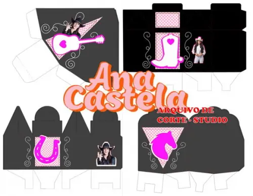 Arquivo de Corte Silhouette Ana Castela