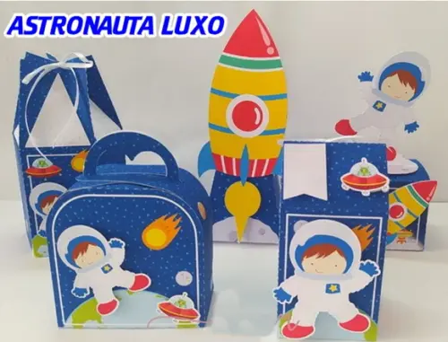 Arquivo de Corte Silhouette Astronauta Luxo