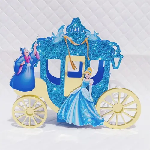 Arquivo de Corte Silhouette Cinderella Luxo