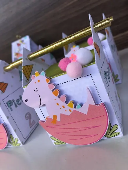 Arquivo de Corte Silhouette Dinossauro Menino e Menina Luxo