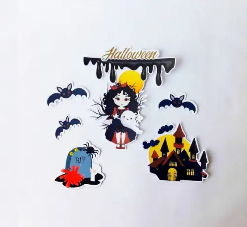 Arquivo de Corte Silhouette e pdf Halloween Bruxinha