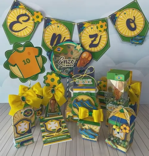 Arquivo de Corte Silhouette Futebol Brasil