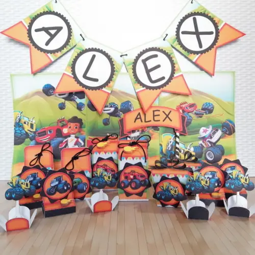 Arquivo Digital Blaze And The Monster Machine Festa em Casa
