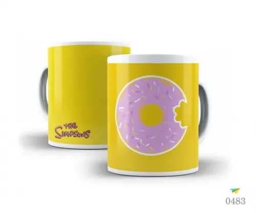 Arquivo Digital Cdr, Ai e Jpg para Sublimação os Simpsons