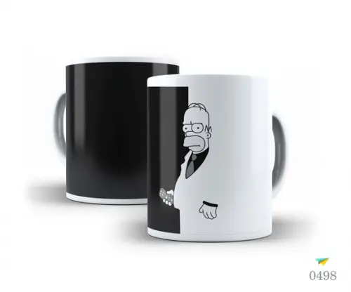 Arquivo Digital Cdr, Ai e Jpg para Sublimação os Simpsons