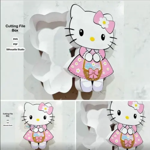 Arquivo Digital de Corte Hello Kitty