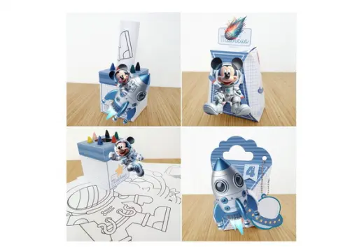Arquivo Digital de Corte Mickey Astronauta Studio