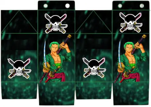 Arquivo Digital de Corte Silhouette Mangá Zoro