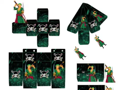 Arquivo Digital de Corte Silhouette Mangá Zoro