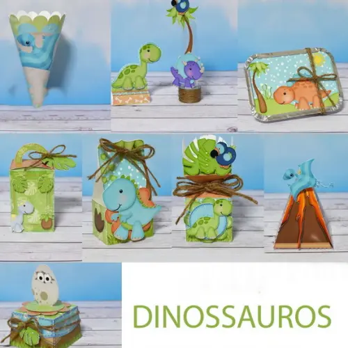 Arquivo Digital de Corte Studio e pdf Dinossauro