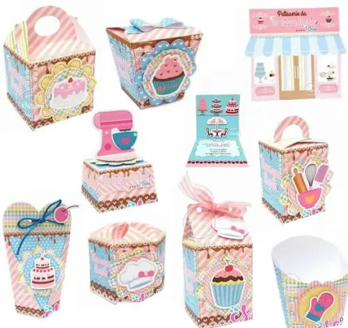Arquivo Digital em pdf para Corte Á Mão Confeitaria Luxo