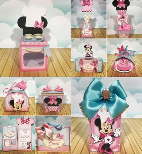 Arquivo Digital Minnie Confeiteira Studio e pdf