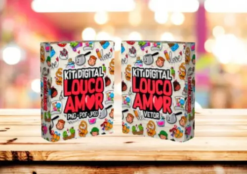 Arquivo Digital Pac Completo Vetores Dia dos Namorados Luxo