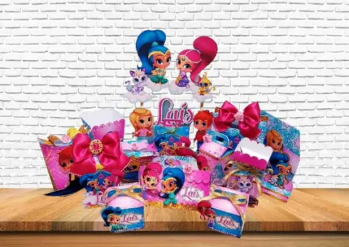 Arquivo Digital Silhouet Shimmer And Shine Luxo