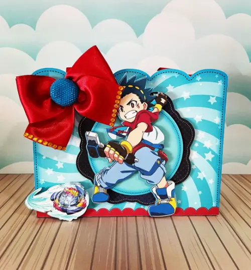 Arquivo Digital Silhouette Beyblade Luxo