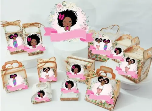 Arquivo Digital Silhouette Bonequinha Afro Luxo