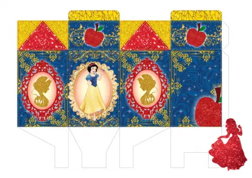 Arquivo Digital Silhouette Branca de Neve Maravilhosa
