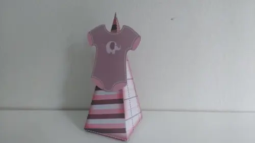 Arquivo Digital Silhouette Chá de Bebe Menina Luxo