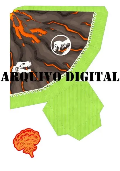 Arquivo Digital Silhouette Dinossauro Luxo