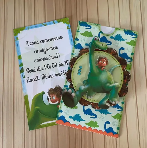 Arquivo Digital Silhouette e pdf o Bom Dinossauro Luxo