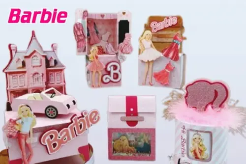 Arquivo Digital Silhouette Festa Barbie