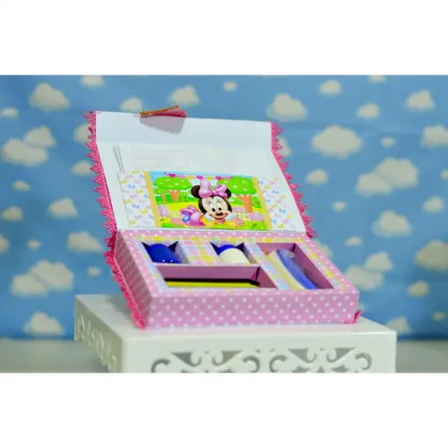 Arquivo Digital Silhouette Festa Baby Minnie Luxo