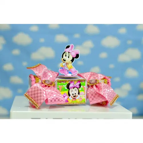 Arquivo Digital Silhouette Festa Baby Minnie Luxo